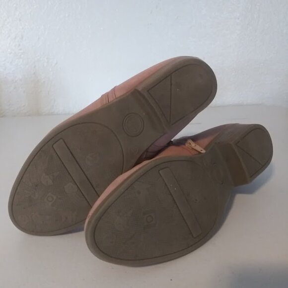 Wonder Nation women's size 5 pink faux suede ankle boots - Picture 16 of 16